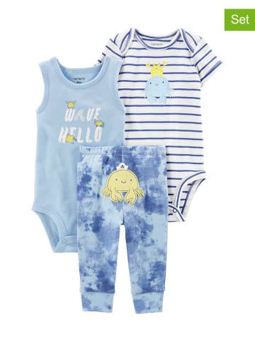 Carter's 3-delige outfit blauw