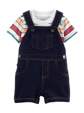 carter's 2tlg. Outfit in Dunkelblau/ Bunt