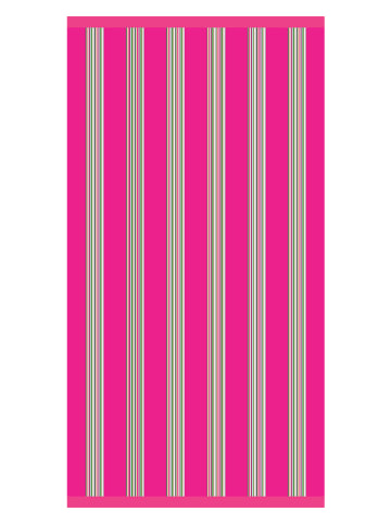 Le Comptoir de la Plage Ręcznik plażowy "Milong" w kolorze różowym - 170 x 90 cm