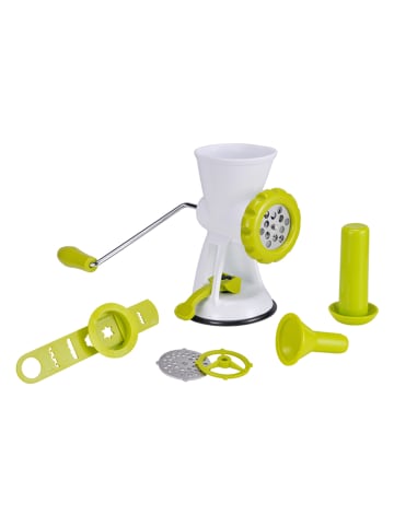 Chefware Fleischwolf in Grün/ Weiß - (B)20 x (H)22 x (T)12 cm