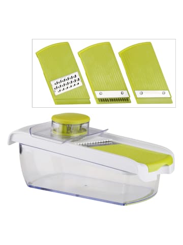 Chefware Tarka w kolorze zielono-białym do warzyw - 27,5 x 12,7 x 14 cm