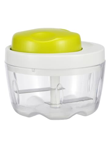 Profiline Zerkleinerer in Grün/ Weiß - (H)9 x Ø 10,8 cm