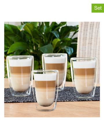 Profiline Szklanki (4 szt.) do latte macchiato - 400 ml