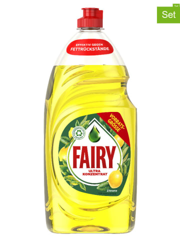 Fairy 4er-Set: Handspülmittel "Zitrone", je 900 ml