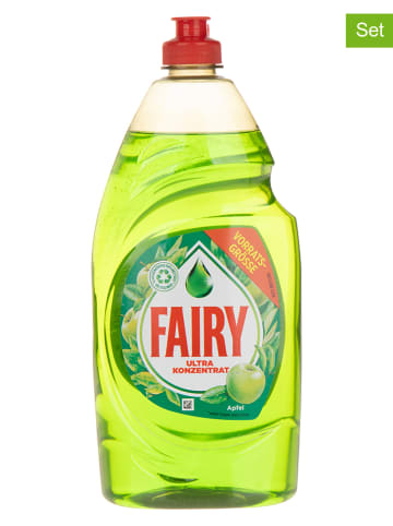 Fairy 4er-Set: Handspülmittel "Apfel", je 900 ml