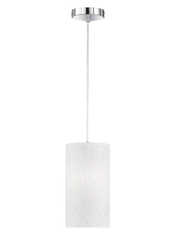 FISCHER & HONSEL Lampa wisząca "Thor" w kolorze białym - szer. 150 x Ø 16 cm