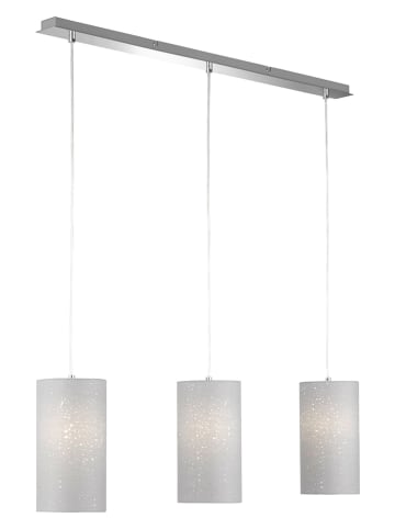 FISCHER & HONSEL Lampa wisząca LED "Thor" w kolorze srebrnym - 110 x 150 cm