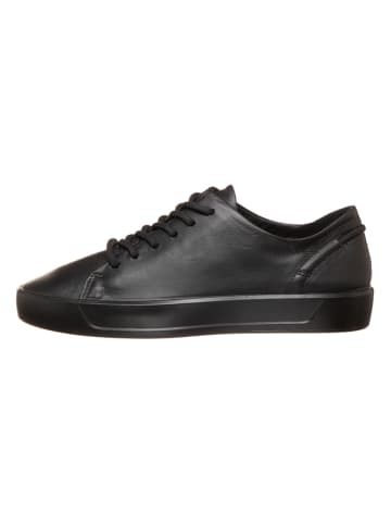 Ecco Leren sneakers "Soft 8" zwart