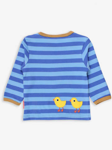 Toby Tiger Koszulka "Clucky Chicken" w kolorze błękitno-niebieskim