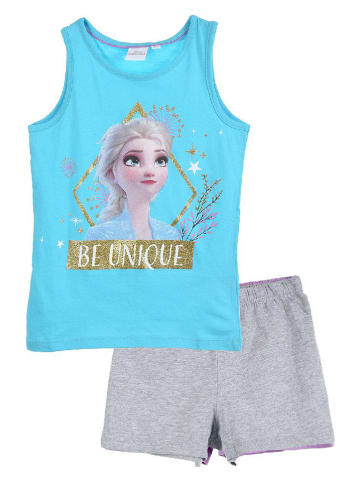 Disney Frozen Pyjama "Frozen" lichtblauw/grijs