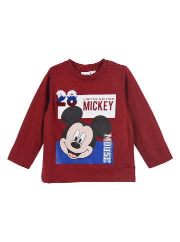 Disney Mickey Mouse Longsleeve "Mickey" rood
