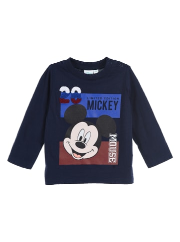 Disney Mickey Mouse Longsleeve "Mickey" donkerblauw