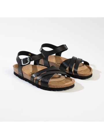 BACKSUN Sandalen "Andes" in Schwarz