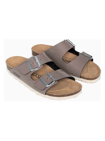 BACKSUN Slippers "Bali" taupe