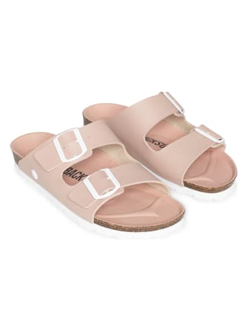 BACKSUN Pantoletten "Bali" in Rosa