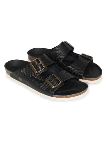 BACKSUN Slippers "Bali" zwart