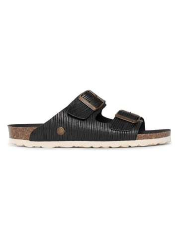 BACKSUN Slippers "Bali" zwart