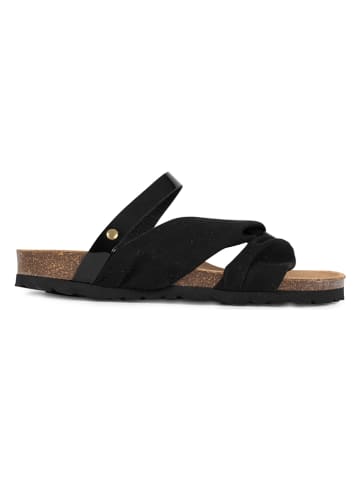 BACKSUN Pantoletten "Faripa" in Schwarz