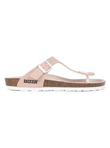 BACKSUN Teenslippers "Singapore" lichtroze