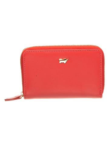 Braun Büffel Skórzany portfel w kolorze czerwonym - (S)11 x (W)7 x (G)1,5 cm