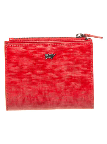 Braun Büffel Skórzany portfel w kolorze czerwonym - (S)11 x (W)10 x (G)1 cm