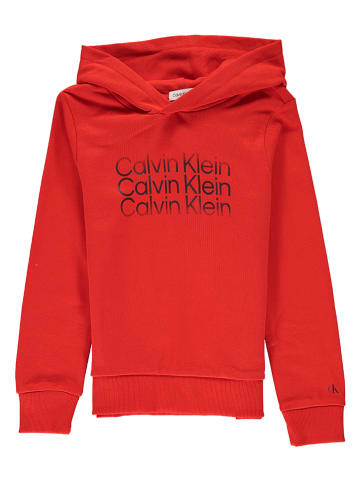 Calvin Klein Hoodie rood