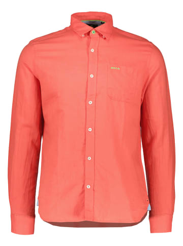 NEW ZEALAND AUCKLAND Koszula - Regular fit - w kolorze pomarańczowym