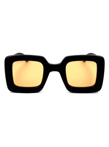 Gucci Dameszonnebril zwart/geel