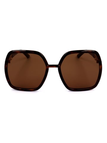 Gucci Damen-Sonnenbrille in Braun