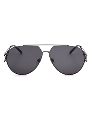 MCM Herren-Sonnenbrille in Silber/ Schwarz