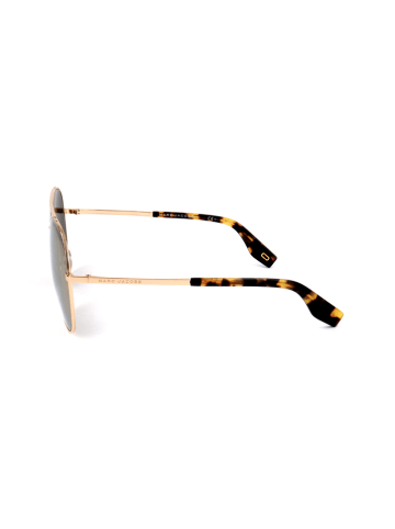 Marc Jacobs Damen-Sonnenbrille in Gold/ Grün