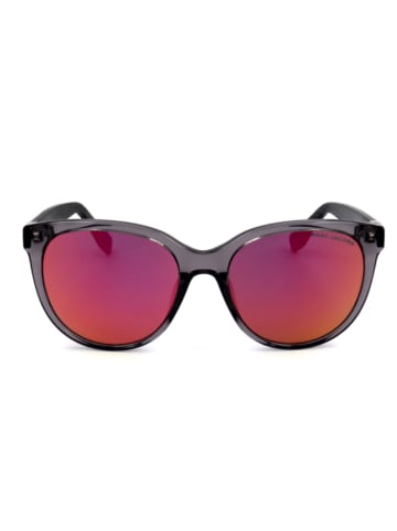 Marc Jacobs Damen-Sonnenbrille in Grau/ Pink-Gelb