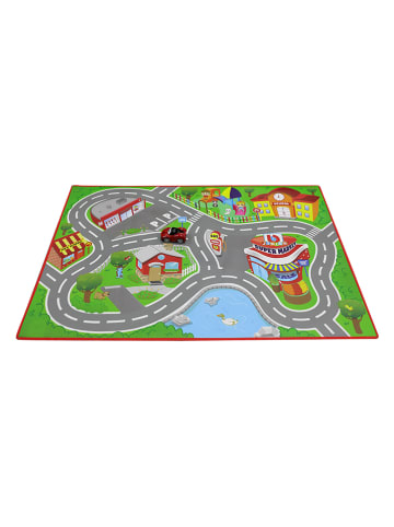 BB Junior Koc "Ferrari Junior City" do zabawy - 12 m+ - 100 x 70 cm