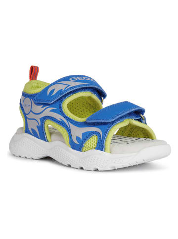 Geox Sandalen "Splush" in Limette/ Blau
