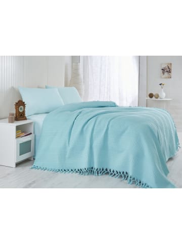 Colorful Cotton Bedsprei turquoise