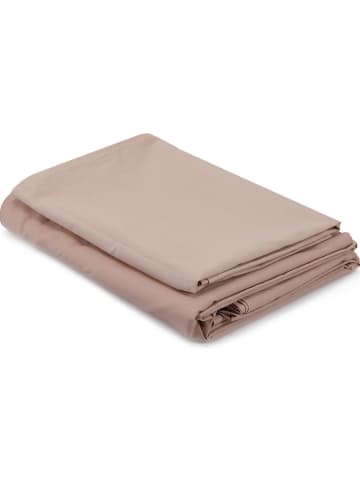 Colorful Cotton Komplet pościeli renforcé w kolorze beżowym