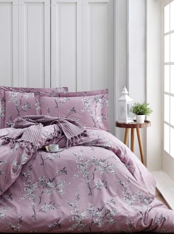 Colorful Cotton Renforcé beddengoedset "Chicory" paars