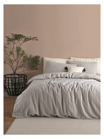 Colorful Cotton Bettwäsche-Set "Kriptimi" in Taupe