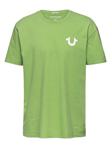 True Religion Koszulka w kolorze zielonym