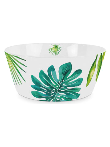 ppd Kom "Jungle" wit/groen - Ø 15 cm