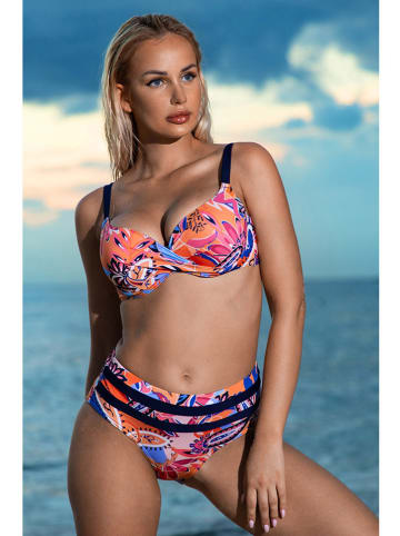 Aquarilla Bikini in Dunkelblau/ Bunt
