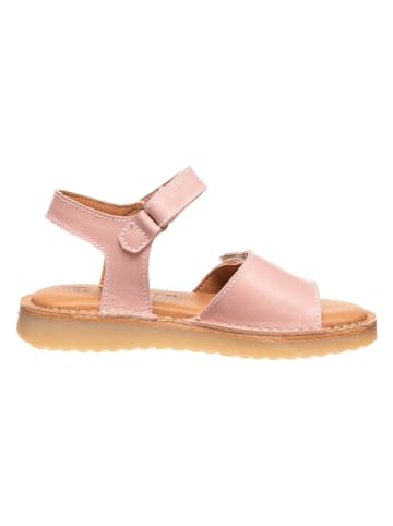 kmins Leder-Sandalen in Rosa