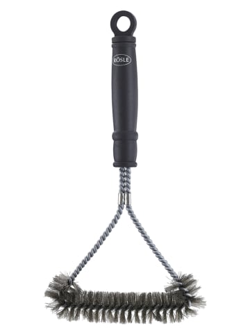Rösle Barbecue-reinigingsborstel zwart - (L)30 x (B)17 cm