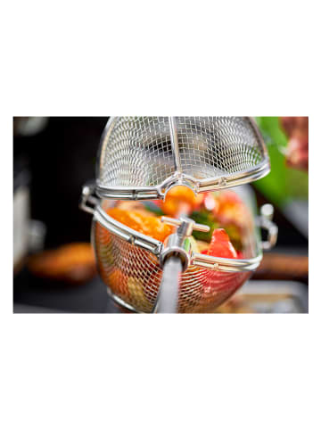 Rösle Grilldrehspieß "G2 / G3 / F60" in Silber/ Schwarz - (L)45 cm