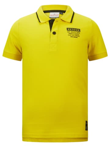 Retour Koszulka polo "Nigel" w kolorze żółtym