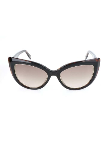 Karl Lagerfeld Damen-Sonnenbrille in Dunkelbraun/ Hellbraun