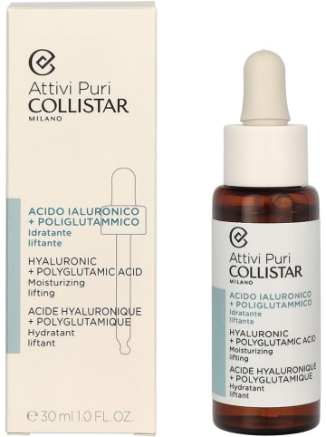 Collistar Serum "Attivi Puri Hyaluronic + Polyglutamic", 30 ml