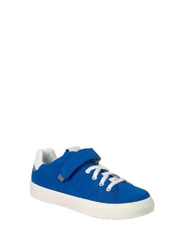 Bartek Skórzane sneakersy w kolorze niebiesko-białym