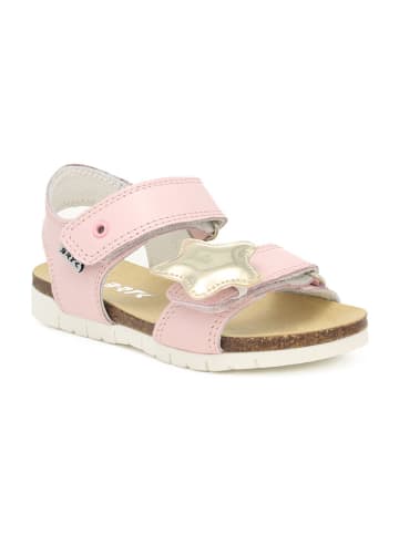 Bartek Leder-Sandalen in Rosa
