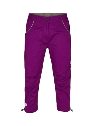 MILO Spodnie funkcyjne w kolorze ciemnofioletowym